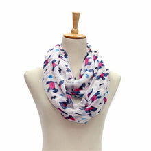 Women Ladies Puppy Pattern Print Voile Brand Wrap Shawls and Scarves for Women J4U66