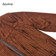 Women Tops Womens Ladies Slim Tassels Top Blouse Outwear Coat Jacket For Jaqueta Chaqueta J4U66