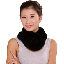 Women Scarf Lady Casual Fur Scarves Fur Ball Velvet Scarf  J4U66