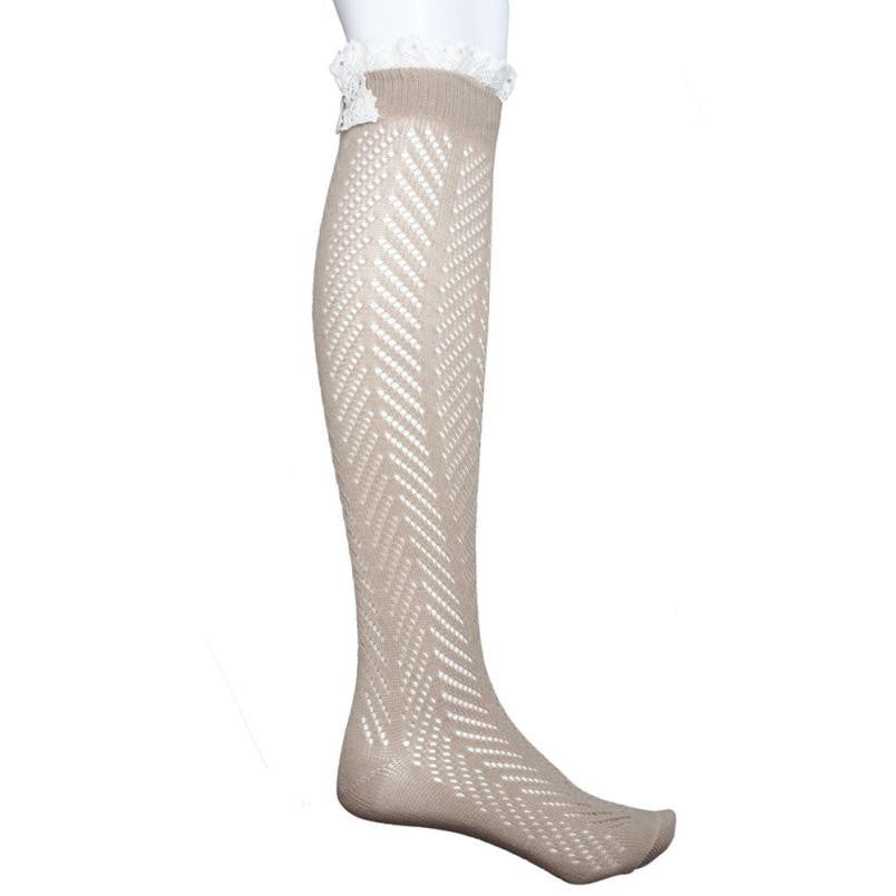 Womens Fashion Warm Opaque Knit Over Knee Thigh High Socks For Lady Girls J4U66