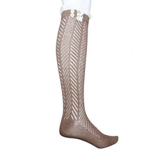 Womens Fashion Warm Opaque Knit Over Knee Thigh High Socks For Lady Girls J4U66