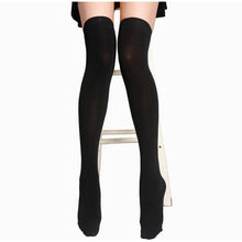 Womens Lady Girls Fashion Warm Opaque Knit Over Knee Thigh High Elastic Socks &  J4U66