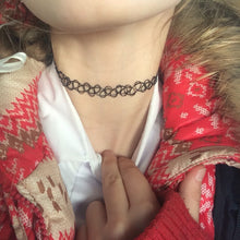 adjustable Fashion Vintage Stretch Tattoo Choker Necklace Bracelet Retro Gothic Punk Elastic Gift women luxury necklace J4U66