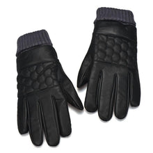 Warm Fashion Genuine Leather Gloves men waterproof windstopper glove leather fashion mens leather gloves J4U66