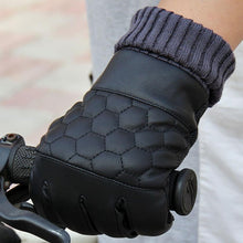 Warm Fashion Genuine Leather Gloves men waterproof windstopper glove leather fashion mens leather gloves J4U66