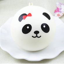 Jumbo Panda Squishy Charms Kawaii Buns Bread Cell Phone Key/Bag Strap Pendant Squishes Bag Parts & Accessories 4 cm J4U66