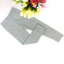 Kid Girls Solid Candy Color Warm Pants Children Tights Trousers Underpants J4U66