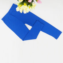 Kid Girls Solid Candy Color Warm Pants Children Tights Trousers Underpants J4U66
