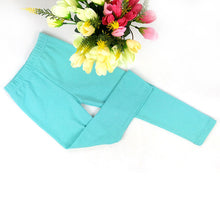 Kid Girls Solid Candy Color Warm Pants Children Tights Trousers Underpants J4U66