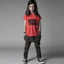 Kids Baby Unisex Cotton Cross Pattern Bottoms Harem Pants Boys Girls Punk Rock Trousers 2-6Years J4U66