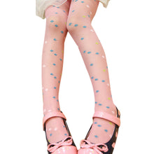 Kids Girl Candy-Colored Silk Stockings Velvet Transparent Pantyhose Tights for Baby Girls 5-9Years J4U66