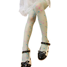Kids Girl Candy-Colored Silk Stockings Velvet Transparent Pantyhose Tights for Baby Girls 5-9Years J4U66