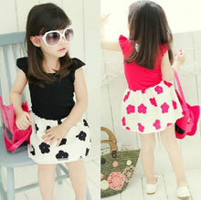 Kids Girl Princess Dress One-Piece Sleeveless Baby Girls Flower Dresses Sundress Clothes J4U66