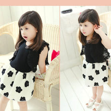 Kids Girl Princess Dress One-Piece Sleeveless Baby Girls Flower Dresses Sundress Clothes J4U66