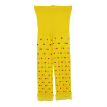 Kids Girl Velvet Leggings Flower Print 3/4 Length Legging Baby Girls Pants Clothes Gift  J4U66