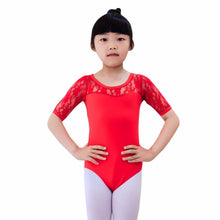Kids Girls Ballet Dance Dancewear Gymnastics Leotard Lace Skirt Tutu Strap Dress P1 J4U66