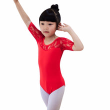 Kids Girls Ballet Dance Dancewear Gymnastics Leotard Lace Skirt Tutu Strap Dress P1 J4U66
