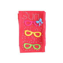 Kids Girls Eyeglasses Pattern Tights Stretch Pantyhose Baby Stockings 2-7Y J4U66