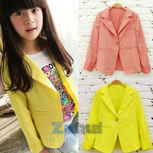 kids girls lace blazers jackets coats clothing solid color slim suits outwearcostume forchildren 2~7 years J4U66