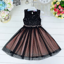 Kids Girls Tulle Dancing Tutu Dress Sequins Fancy Vest Puffy Dresses J4U66