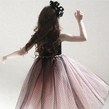 Kids Girls Tulle Dancing Tutu Dress Sequins Fancy Vest Puffy Dresses J4U66