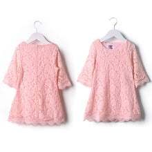 Kids Sweet Girls Baby Dress Clothing Girl Floral Flower Lace Party Dresses Children Clothes J4U66