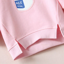 Kids Toddler Bottle Printed Warm Tops Sweatshirt Girls Pullover Coat Baby Children Jacket J4U66