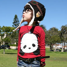 kids pilot aviatorcap fleece hats earflap warm unisex beanie J4U66