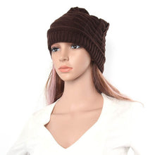 Knitted Warm Hats for Men Women Baggy Beanies Oversize Hat Ski Slouchy Chic Caps Skullies J4U66