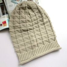 Knitted Warm Hats for Men Women Baggy Beanies Oversize Hat Ski Slouchy Chic Caps Skullies J4U66