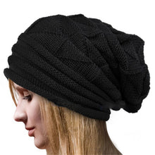 Knitted Warm Hats for Men Women Baggy Beanies Oversize Hat Ski Slouchy Chic Caps Skullies J4U66