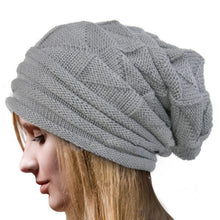 Knitted Warm Hats for Men Women Baggy Beanies Oversize Hat Ski Slouchy Chic Caps Skullies J4U66
