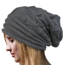 Knitted Warm Hats for Men Women Baggy Beanies Oversize Hat Ski Slouchy Chic Caps Skullies J4U66