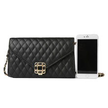 korean casual women small rhombus plaid handbag ladies envelope clutch neverfull bag shoulder sling bag crossbody bag J4U66
