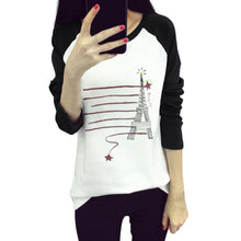 korean college wind women hoodies cartoon cat sweatshirts loose printed harajuku hoodie sudaderas J4U66