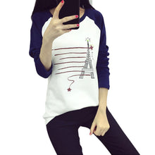 korean college wind women hoodies cartoon cat sweatshirts loose printed harajuku hoodie sudaderas J4U66