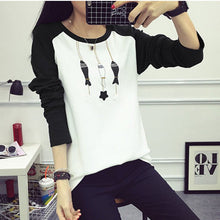 Korean College Wind Hoodies Cartoon Cat Sweatshirts Loose Printed Harajuku Hoodie Sudaderas J4U66