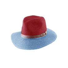 korean fedora hat leather beltcolor block panama hat beach sun straw hat unisex 3 stylecolorchapeu feminino J4U66