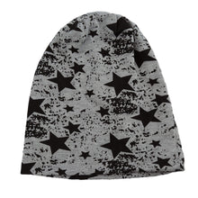 korean men women unisex beanie wrap star print hip hop headwear hat cap J4U66