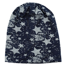 korean men women unisex beanie wrap star print hip hop headwear hat cap J4U66