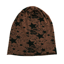 korean men women unisex beanie wrap star print hip hop headwear hat cap J4U66