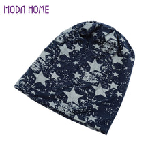korean men women unisex beanie wrap star print hip hop headwear hat cap J4U66