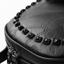 korean women pu leather backpack rivet preppy school bags for teenage girls vintage rugzak ladies bag mochila feminina J4U66