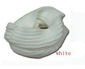 Korean scarf women Warm Knit Neck Circle Wool Blend Cowl Snood Ring Scarves Long Scarf Shawl Wrap J4U66