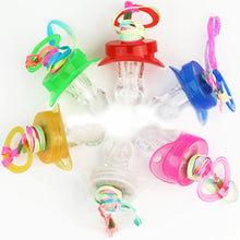 LED Flashing Baby Chupeta Pacifier Whistle Party Supplies Funny Toy Survival Tool Flash Glow Sticks Bar J4U66