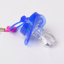LED Flashing Baby Chupeta Pacifier Whistle Party Supplies Funny Toy Survival Tool Flash Glow Sticks Bar J4U66