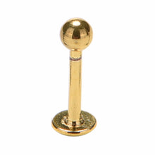 Labret Ring Surgical Tragus Earring Lip Ring Stainless Steel Gold Ball Spike Labret Bar Internally Body Piercing Jewelry  J4U66