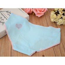 Ladies Cute Heart Shaped Panties Lovely Sexy Hollow Out Pink Underwear Women Low Waist Panties Cotton Briefs PY3 J4U66