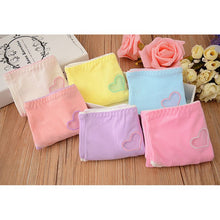 Ladies Cute Heart Shaped Panties Lovely Sexy Hollow Out Pink Underwear Women Low Waist Panties Cotton Briefs PY3 J4U66