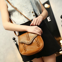ladies handbags women messenger bags hollow out woven pu leathercrossbody shoulder small bags clutch bag J4U66